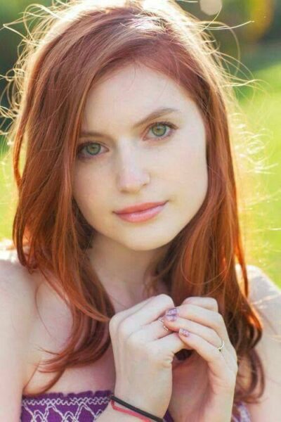 Stunning And Striking Redheads With Green Eyes