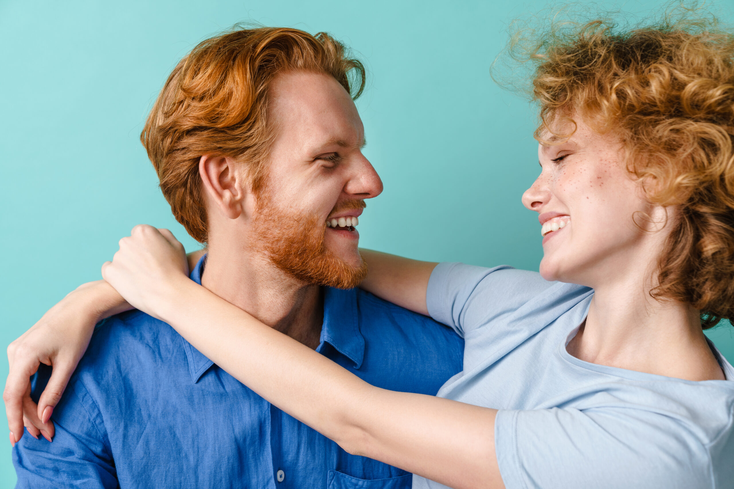 What Gingers Like Romantically - young couple smiling