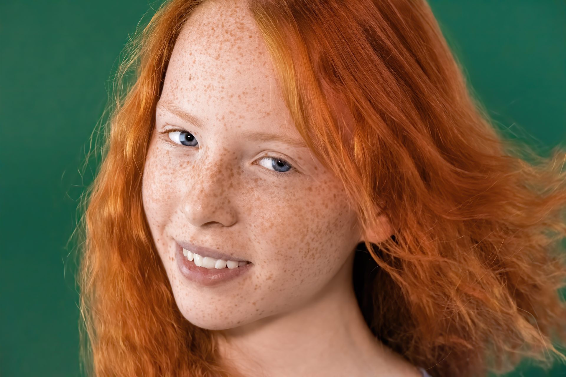 most common eye color for redheads most common eye color for redheads